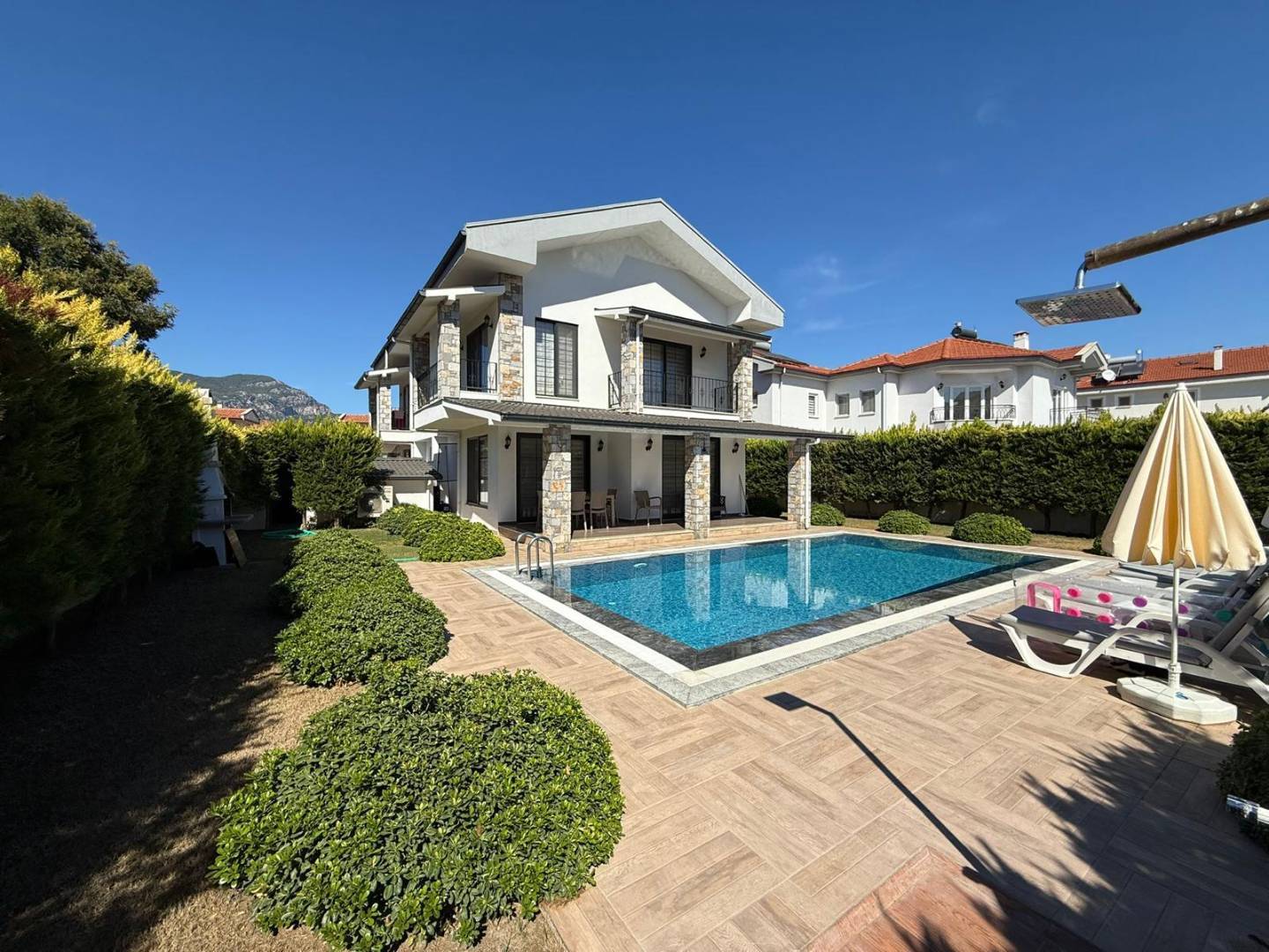Ortaca Dalyan'da Merkezi Konumda, Özel Havuzu, Lüks Villa 46236