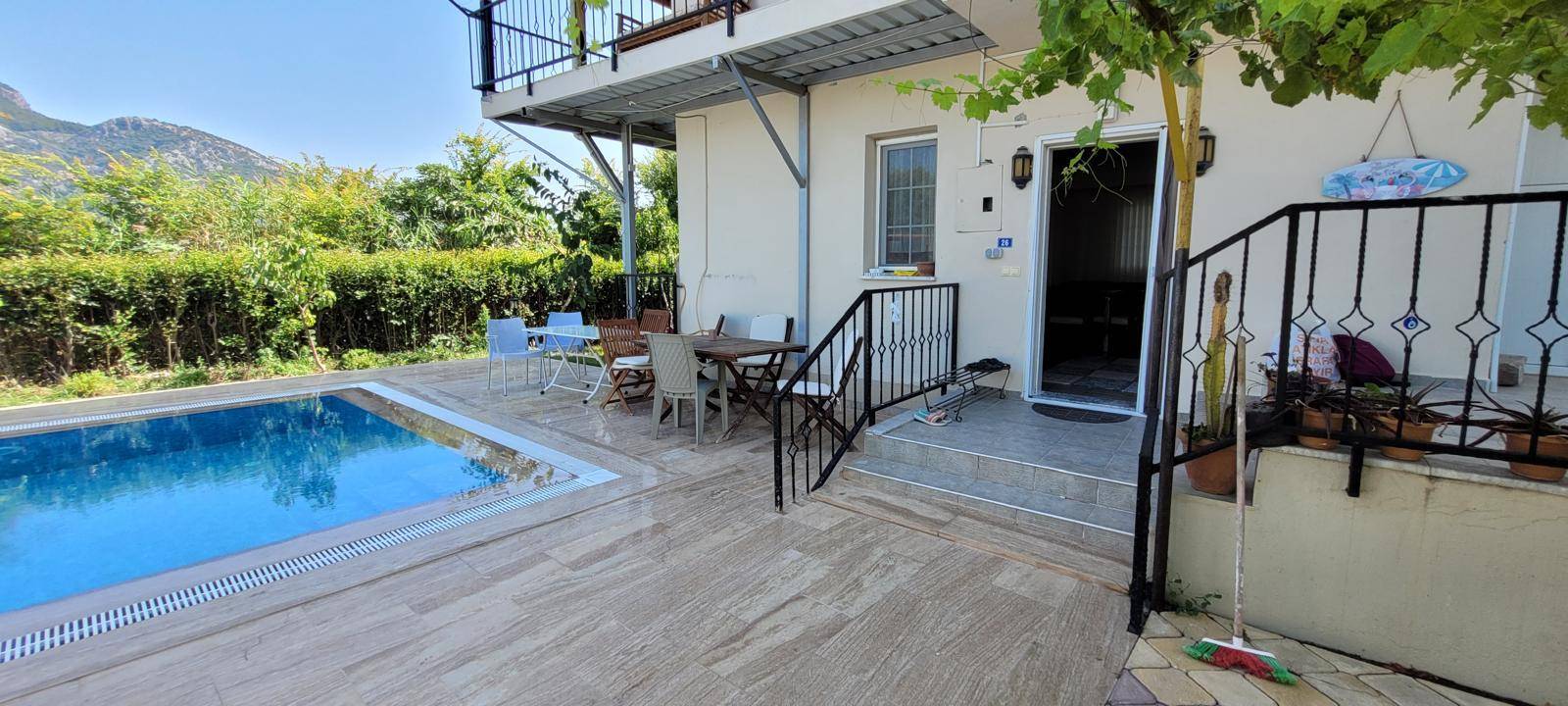 Ortaca Dalyan'da Sakin Konumda, Özel Havuzlu, Modern Villa 45744 — 3