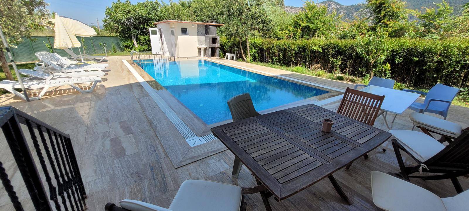 Ortaca Dalyan'da Sakin Konumda, Özel Havuzlu, Modern Villa 45744 — 6