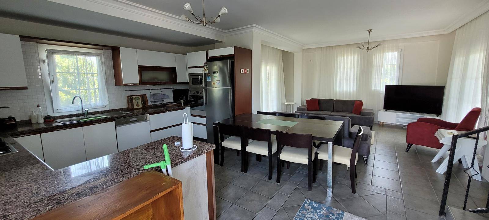 Ortaca Dalyan'da Sakin Konumda, Özel Havuzlu, Modern Villa