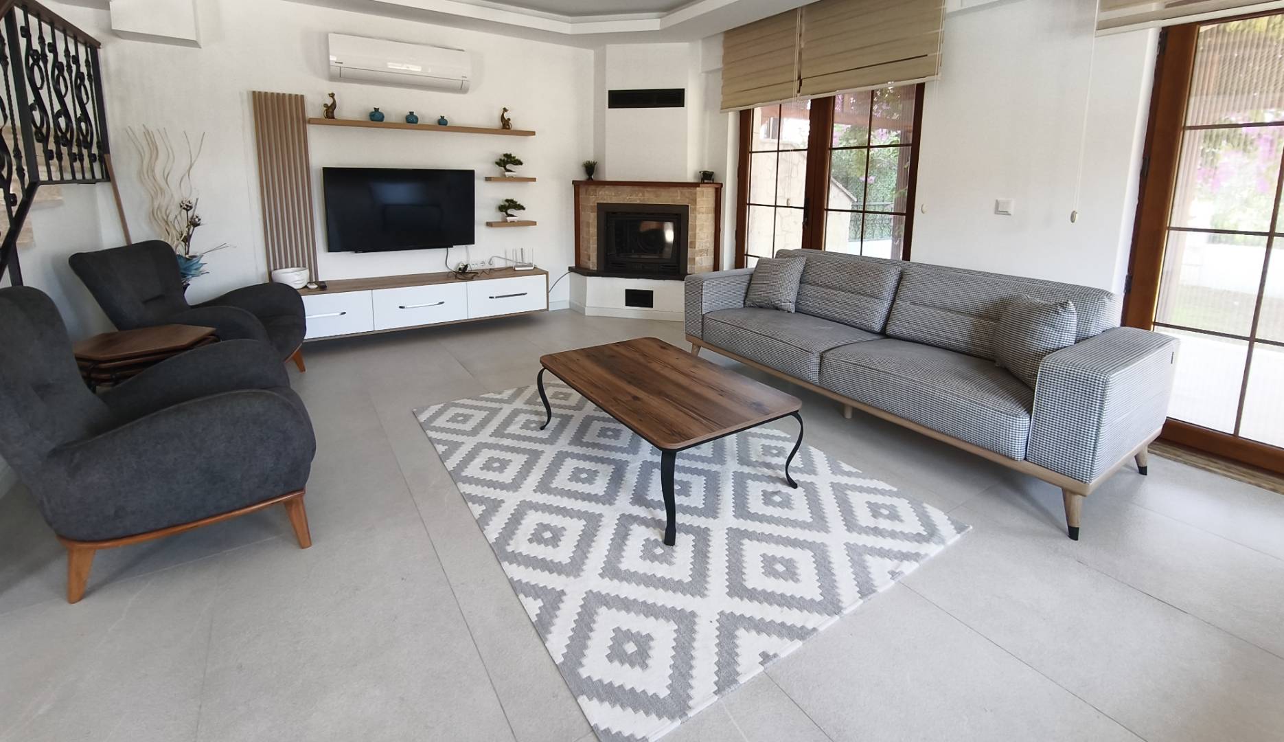Ortaca Dalyan'da Sakin Konumda, Özel Havuzlu, Modern Villa 41300 — 9