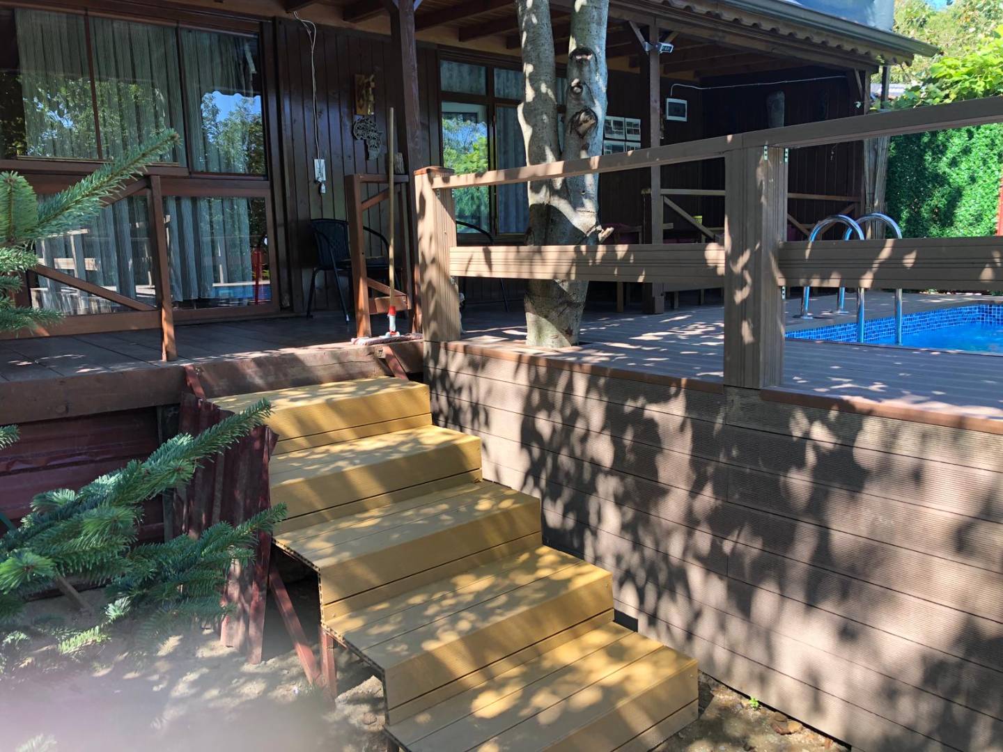 Sapanca Memnuniye'de Özel Havuzlu, 1+1, Ahşap Tiny House