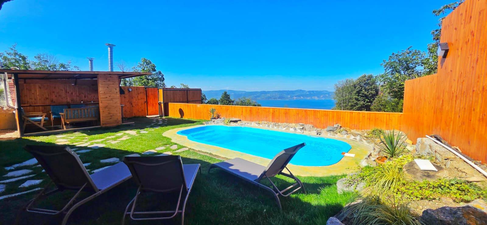 Sapanca Nailiye'de Enfes Göl Manzaralı, Özel Havuzlu, Ferah Bungalov 46361 — 3