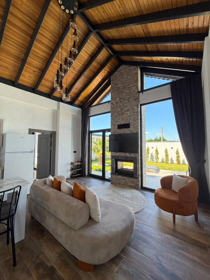 Sapanca Yanık'da Modern Tasarımlı, Özel Havuzlu, Konforlu Bungalov 46500 — 7