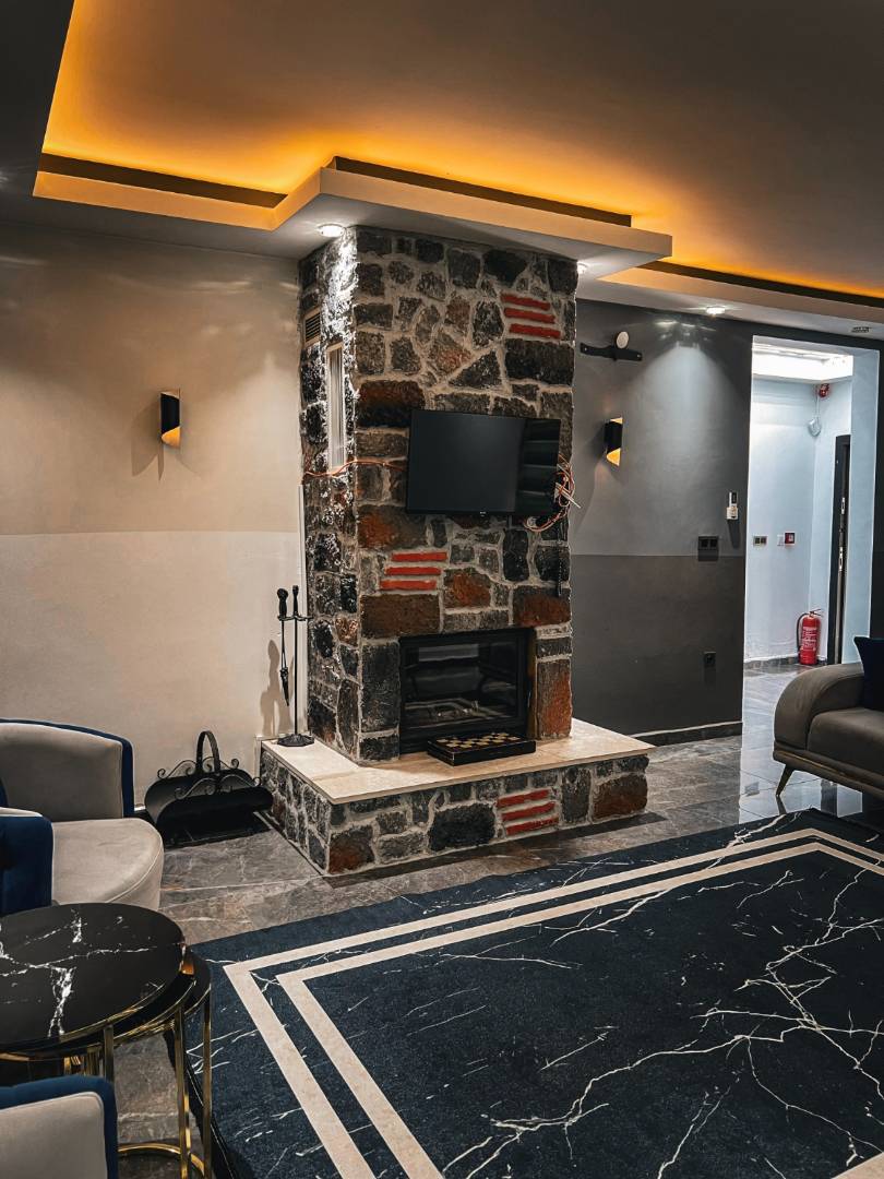 Sapanca Yanık'ta Jakuzili, Özel Havuzlu, Tuğla Villa 46054 — 9