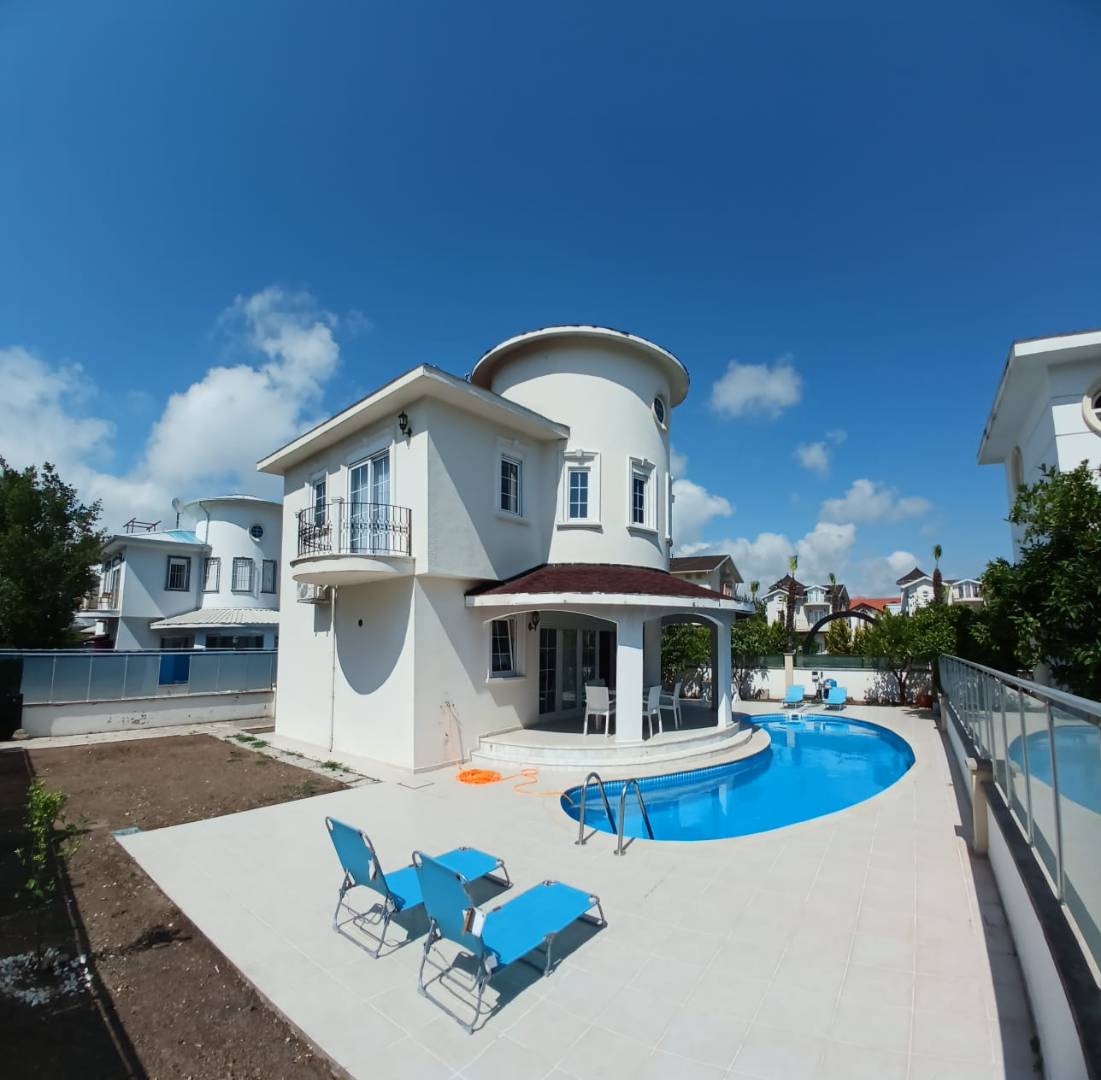 Serik Belek'de Geniş Ailelere Uygun, Özel Havuzlu, 2+1 Villa 45450 — 3