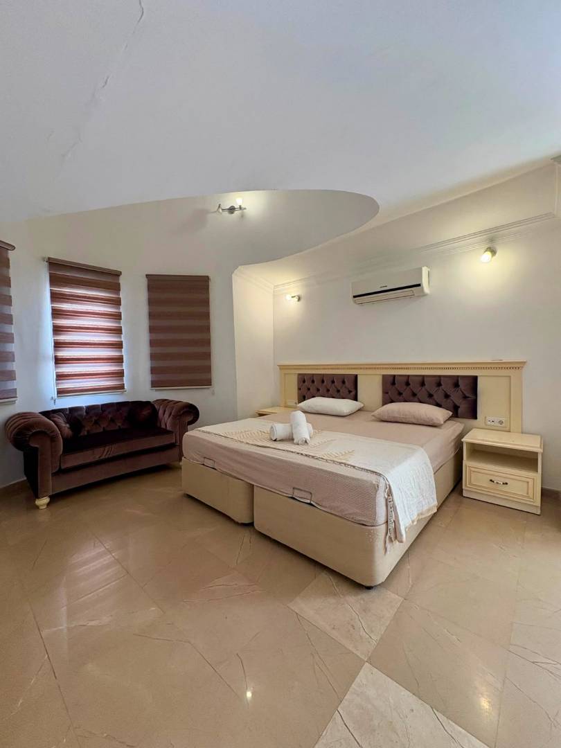 Serik Belek'te Elverişli Konumda, Özel Havuzlu, Kiralık Villa 46082 — 6