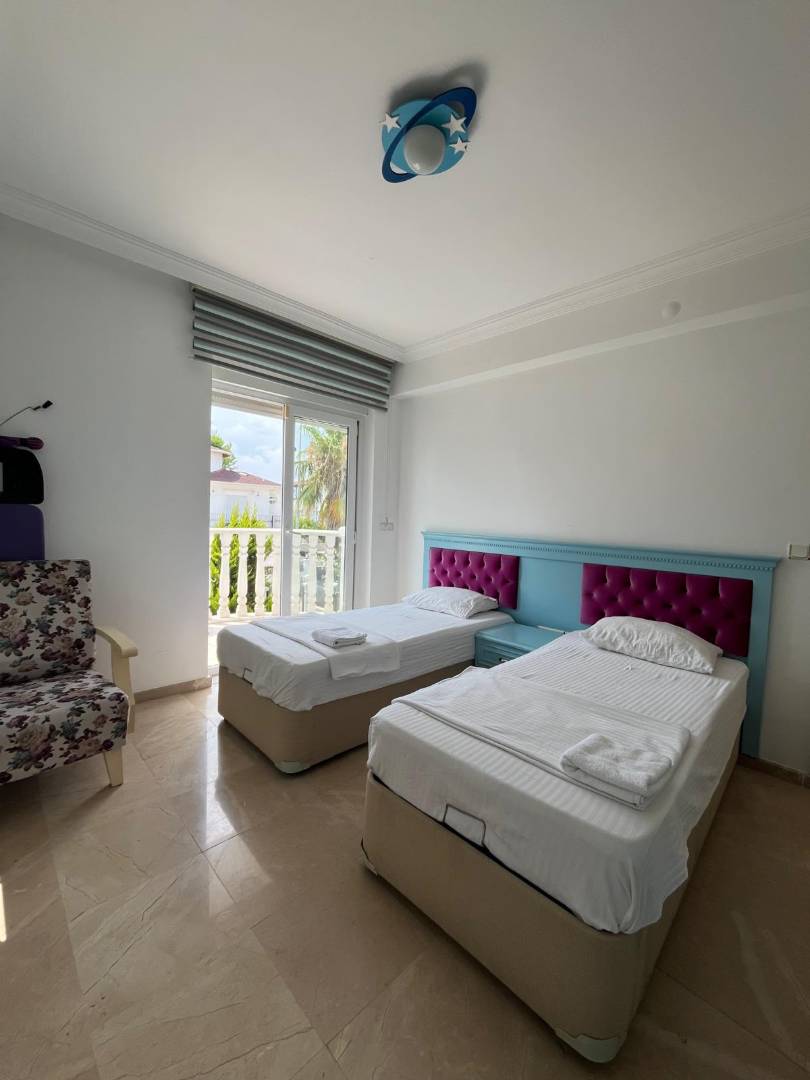 Serik Belek'te Elverişli Konumda, Özel Havuzlu, Kiralık Villa 46082 — 9