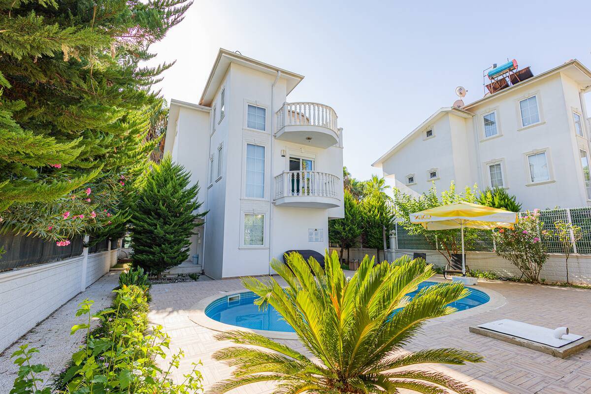 Serik Belek'te Geniş Ailelere Uygun, Özel Havuzlu, Ferah Villa 46293 — 2