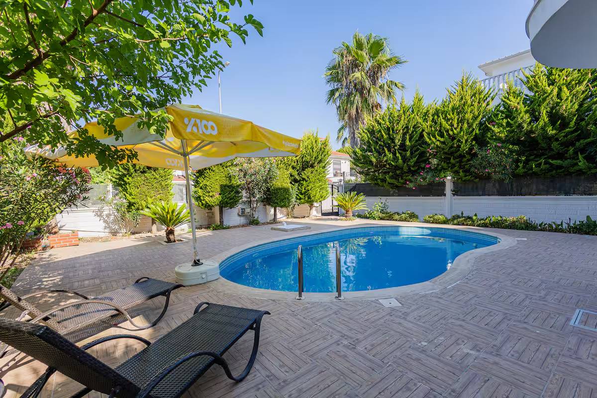 Serik Belek'te Geniş Ailelere Uygun, Özel Havuzlu, Ferah Villa 46293 — 5
