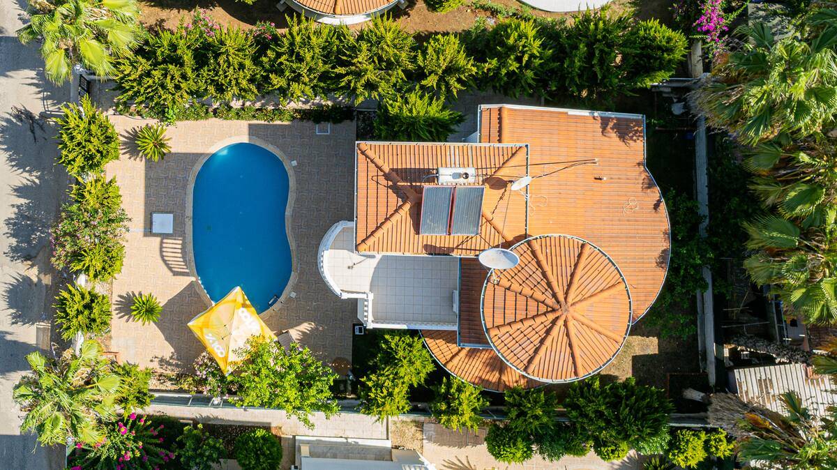 Serik Belek'te Geniş Ailelere Uygun, Özel Havuzlu, Ferah Villa