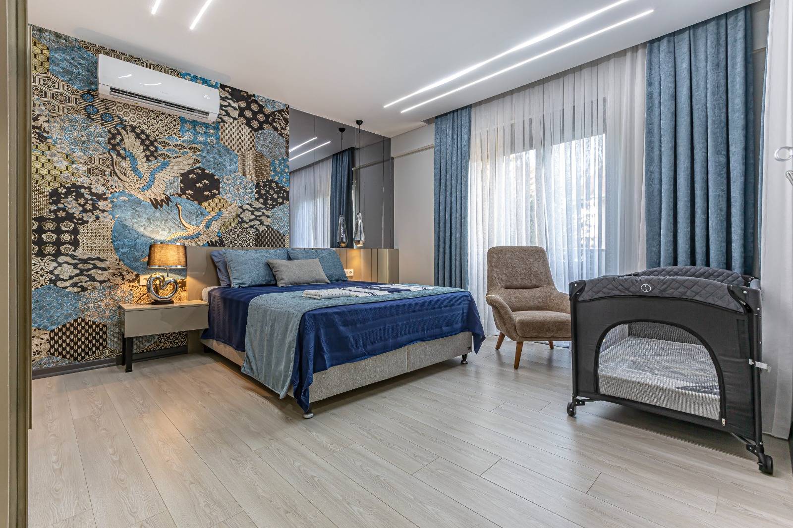 Serik Belek'te Kalabalık Ailelere Uygun, Özel Havuzlu, 5+1 Modern Villa