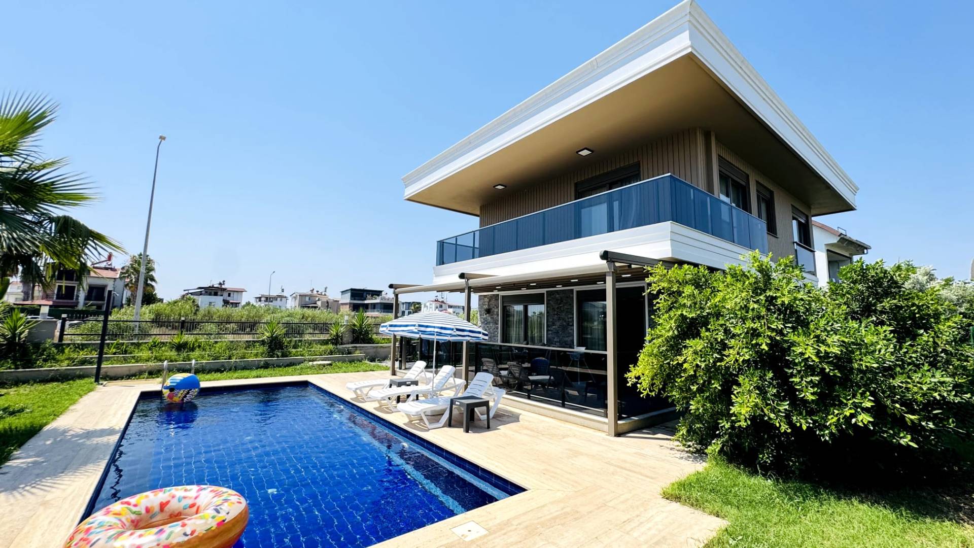 Serik Belek'te Muhteşem Doğada, Özel Havuzlu, Modern Villa 46248 — 2