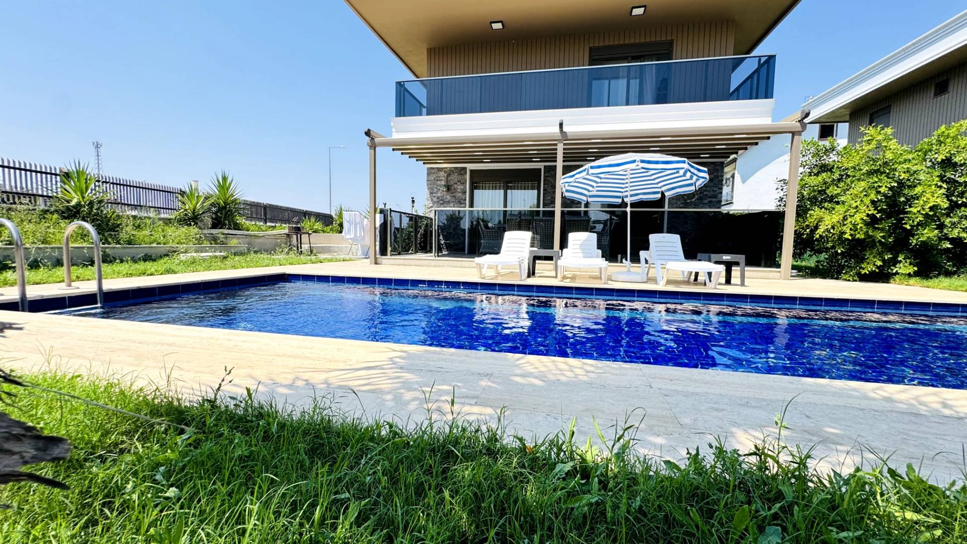 Serik Belek'te Muhteşem Doğada, Özel Havuzlu, Modern Villa 46248 — 3