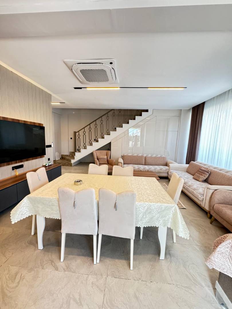 Serik Kadriye'de Geniş Ailelere Uygun, Özel Havuzlu, 3+1 Villa 45725 — 9
