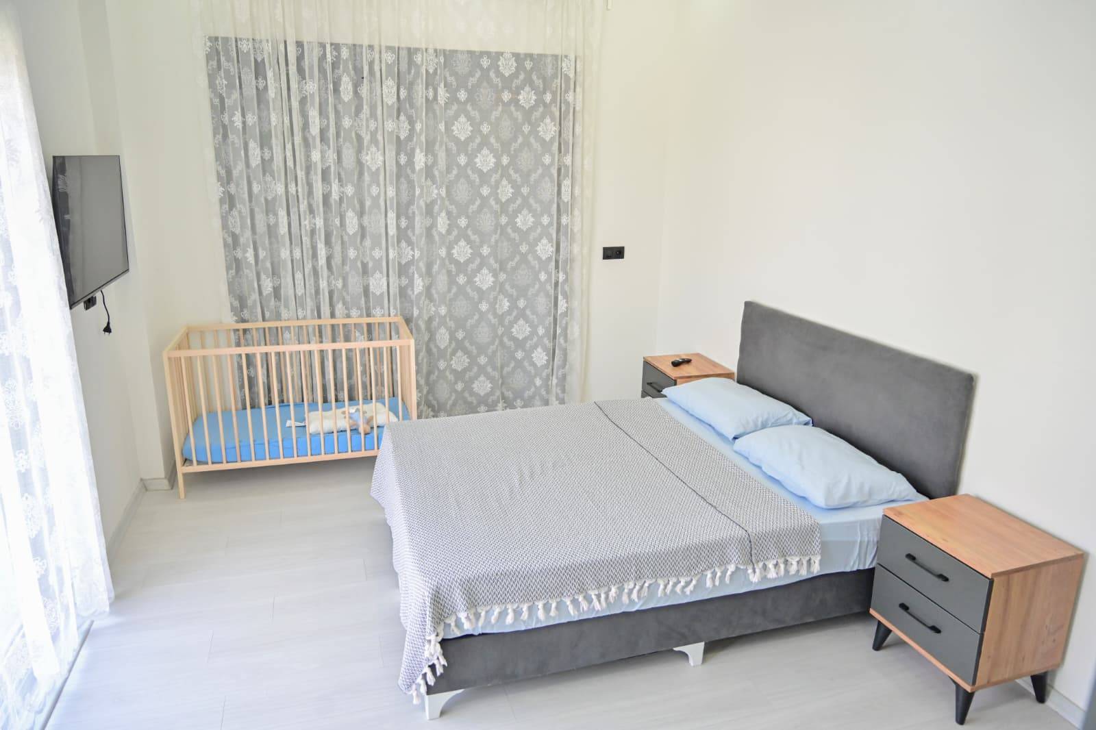 Serik Kadriye'de Kalabalık Ailelere Uygun, Özel Havuzlu, Kiralık Villa