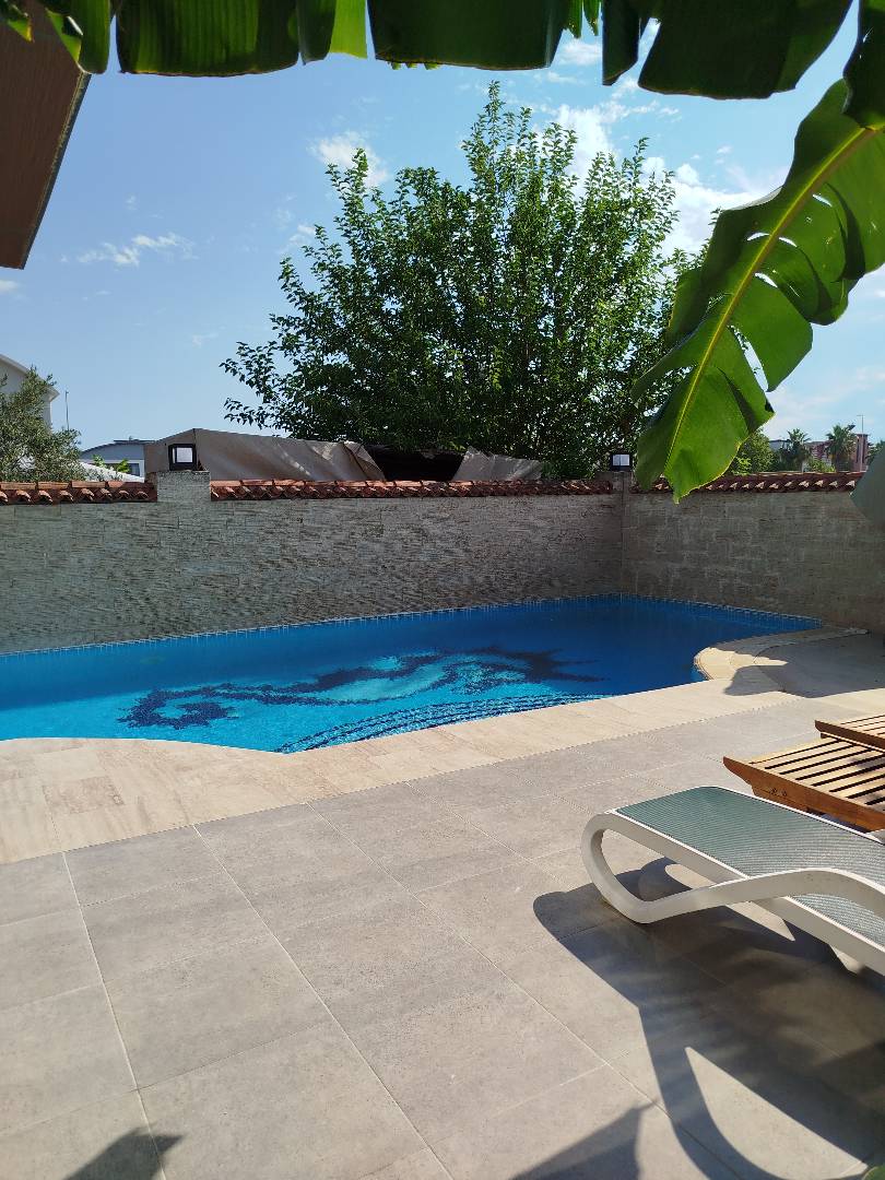 Serik Kadriye'de Özel Havuzlu, Saunalı, 4+1, Lüks Tatil Villası 25464 — 5