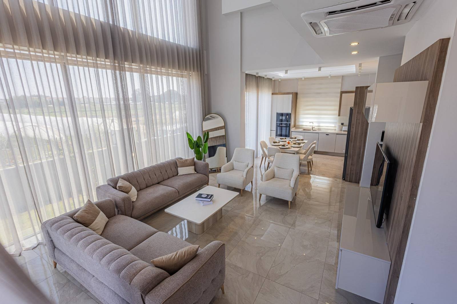 Serik Kadriye'de Yemyeşil Bahçeli, Özel Havuzlu, 4+1 Villa 46219 — 7
