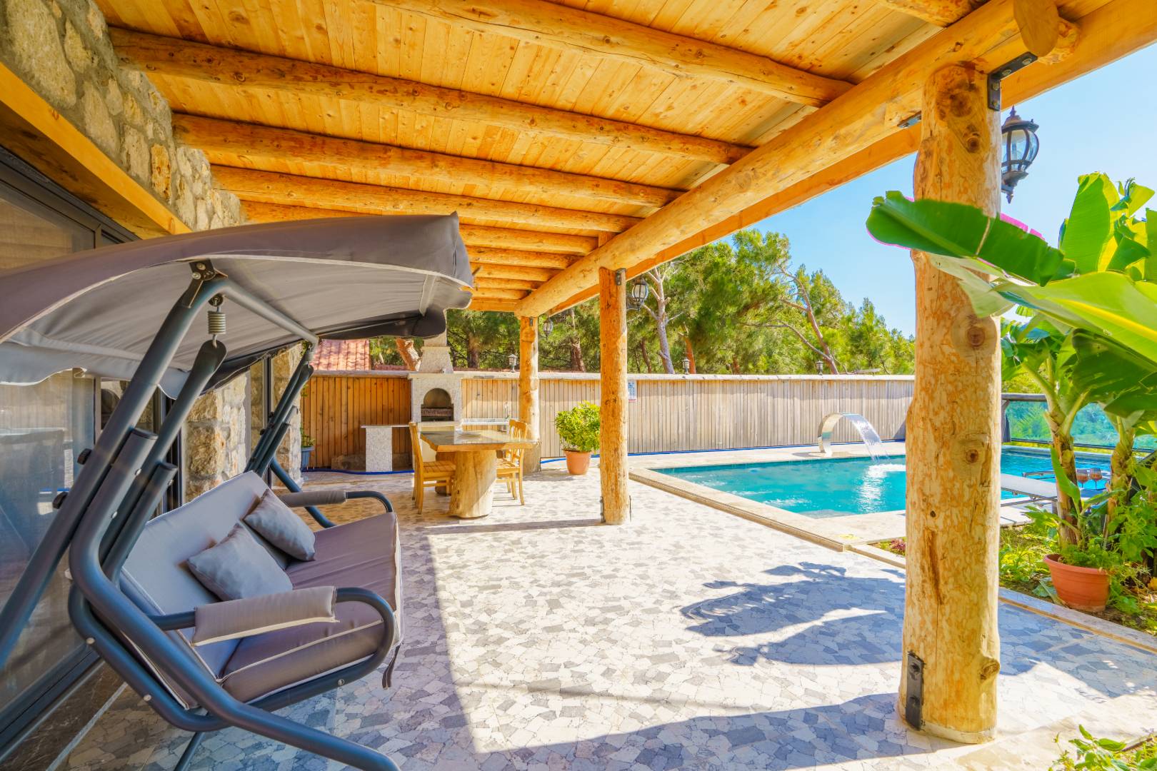 Seydikemer Karadere'de Balayı Çiftlerine Uygun, Özel Havuzlu, 1+1 Villa 46081 — 7