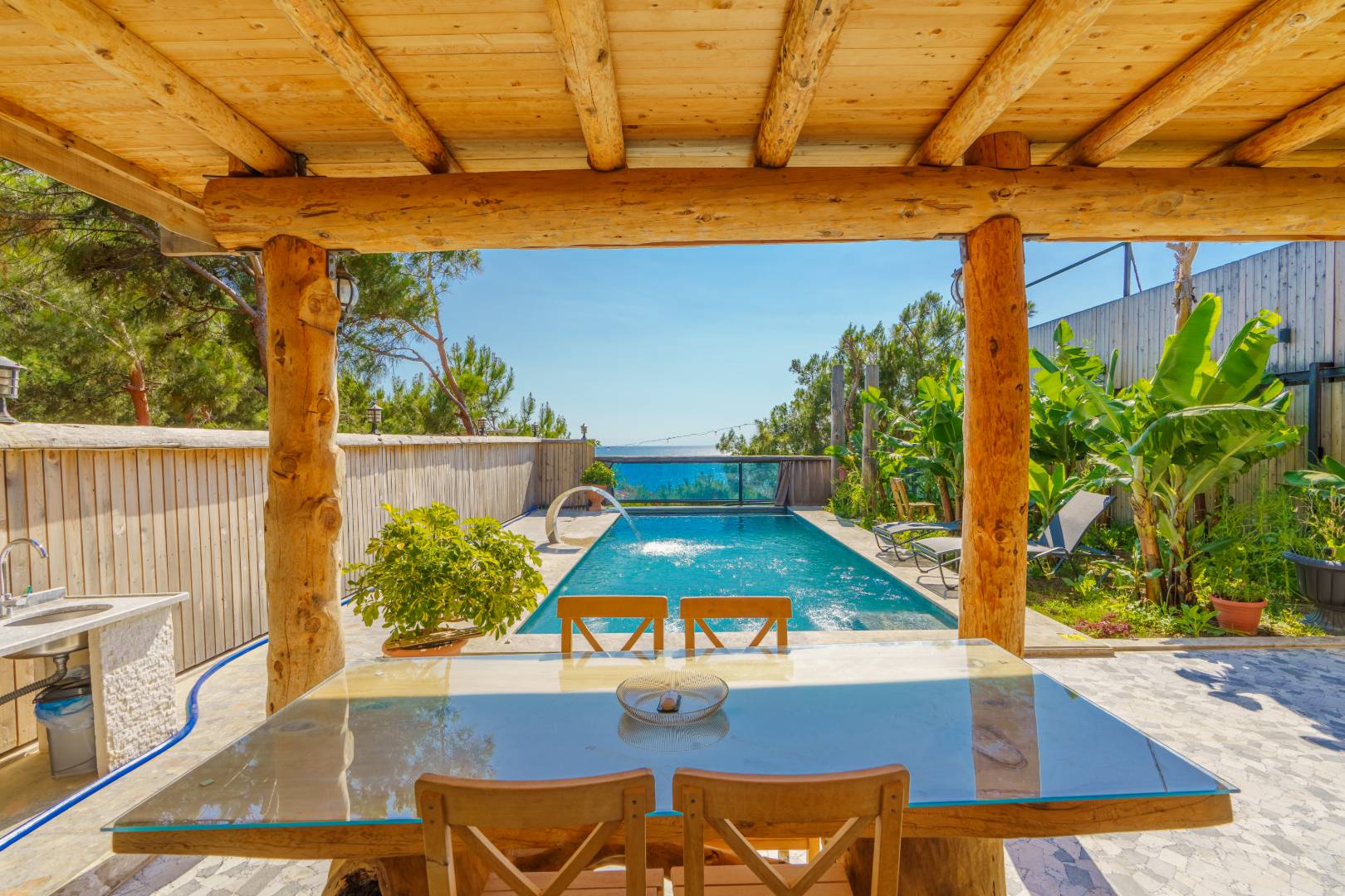 Seydikemer Karadere'de Balayı Çiftlerine Uygun, Özel Havuzlu, 1+1 Villa 46081 — 9
