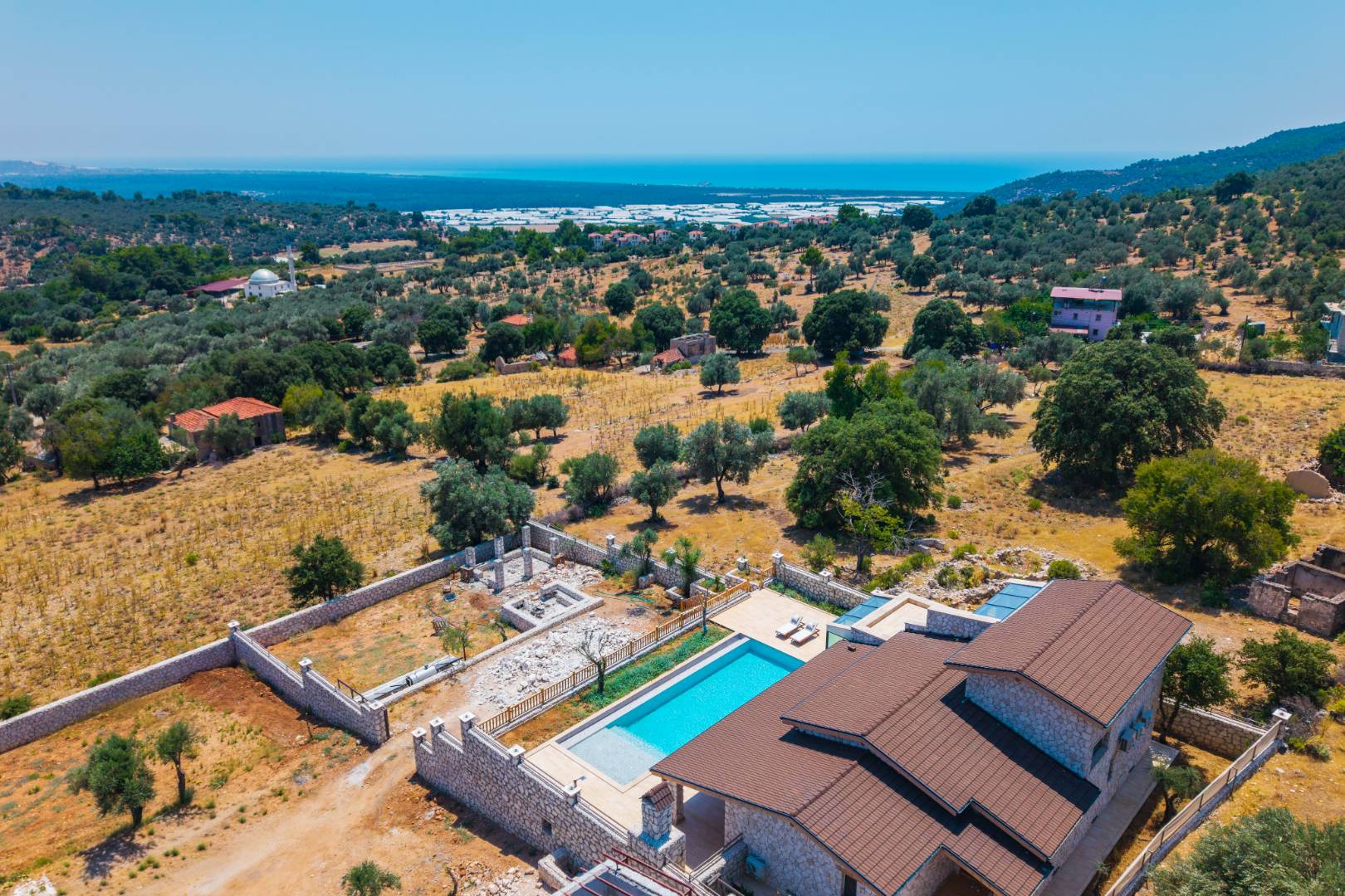 Fethiye Seydikemer'de Doğa İle İç İçe, Özel Havuzlu, Lüks Villa