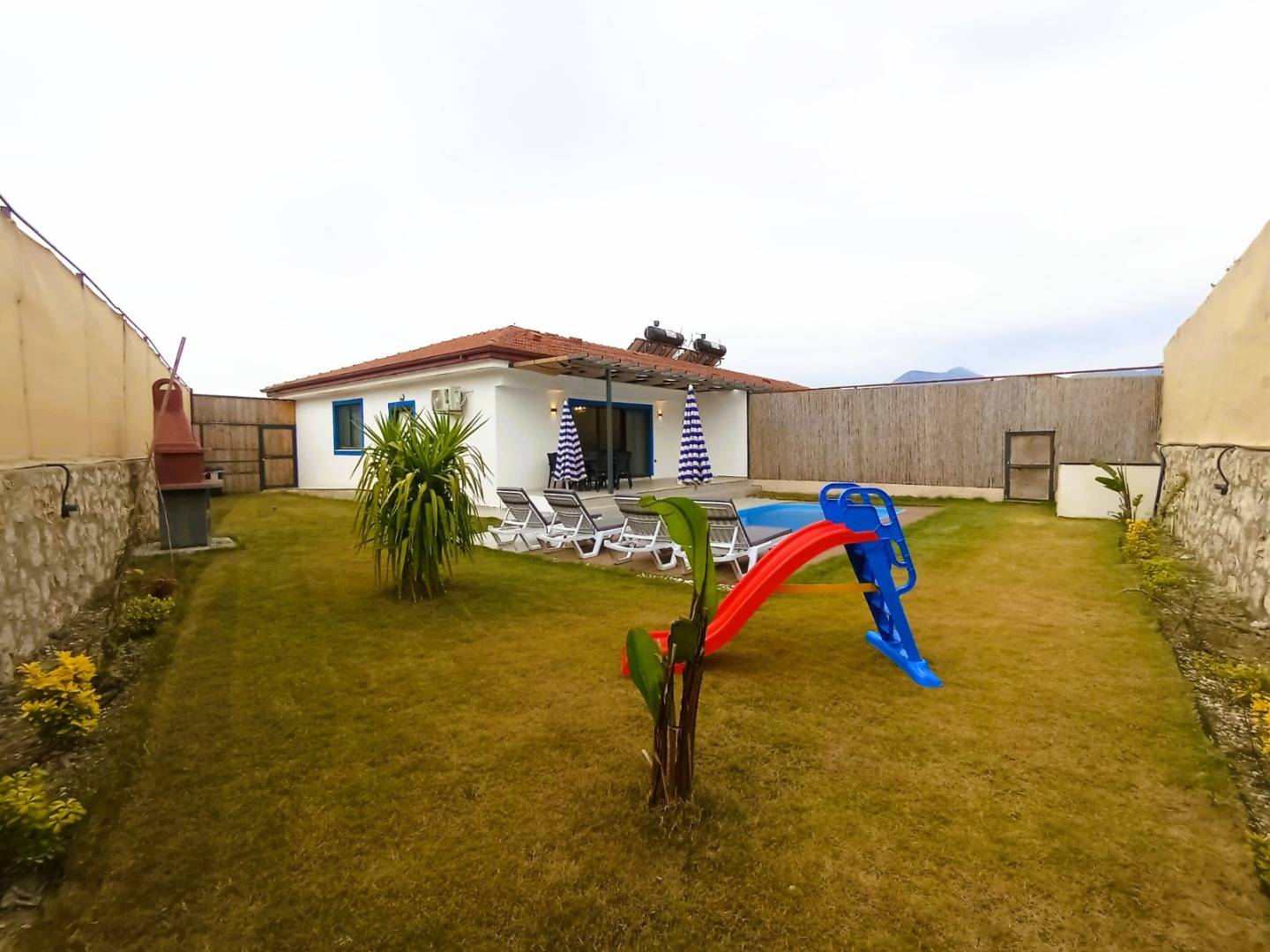 Seydikemer Korubükü'nde Sakin Konumda, Özel Havuzlu, 2+1 Villa 45931 — 4
