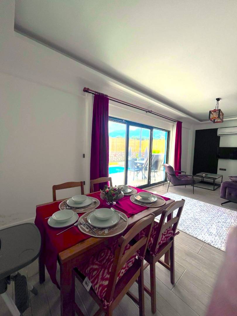 Seydikemer Korubükü'nde Sakin Konumda, Özel Havuzlu, 2+1 Villa