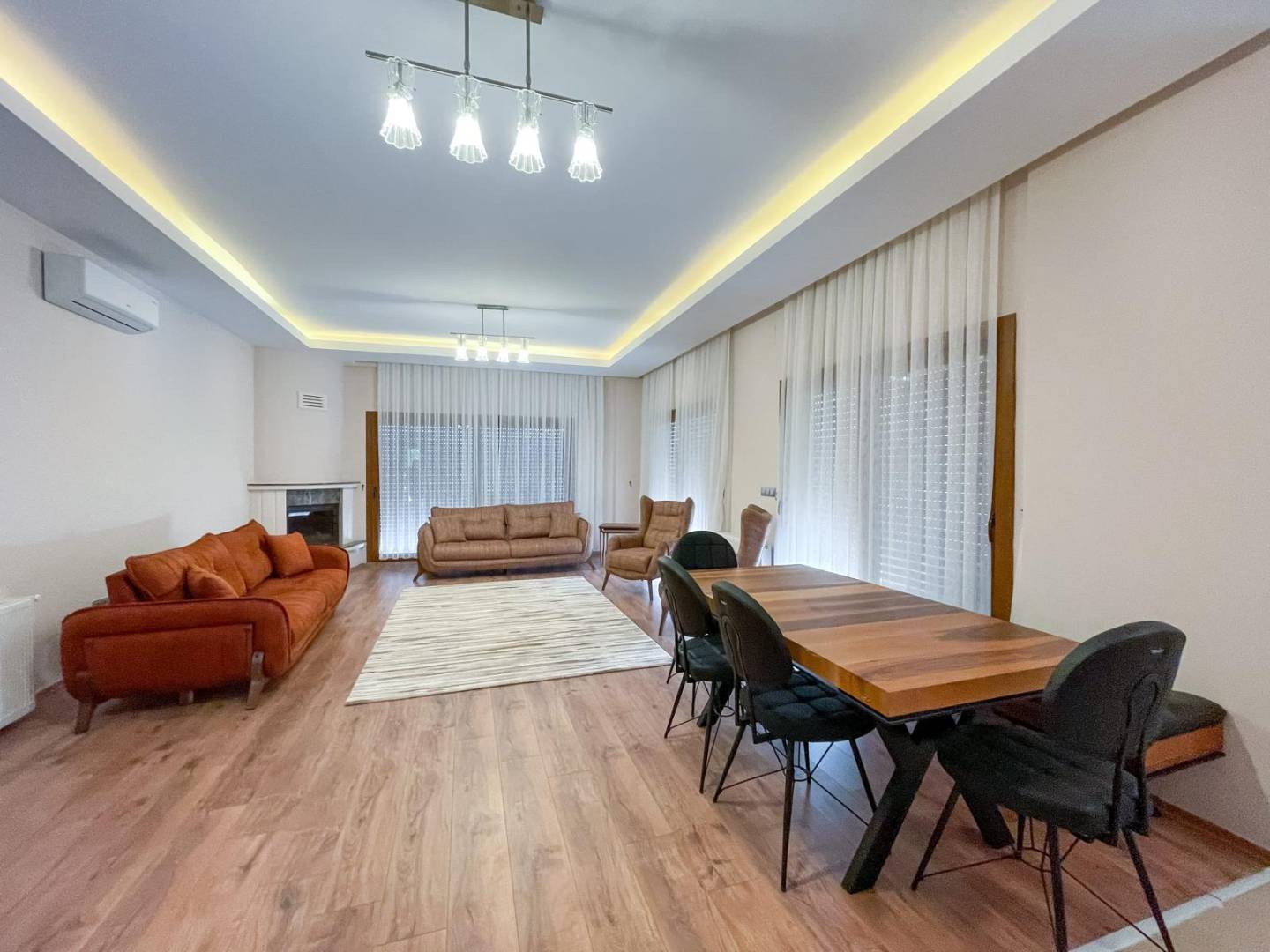 Ula Esentepe'de Kalabalık Ailelere Uygun, Özel Havuzlu, Modern Villa 46200 — 3