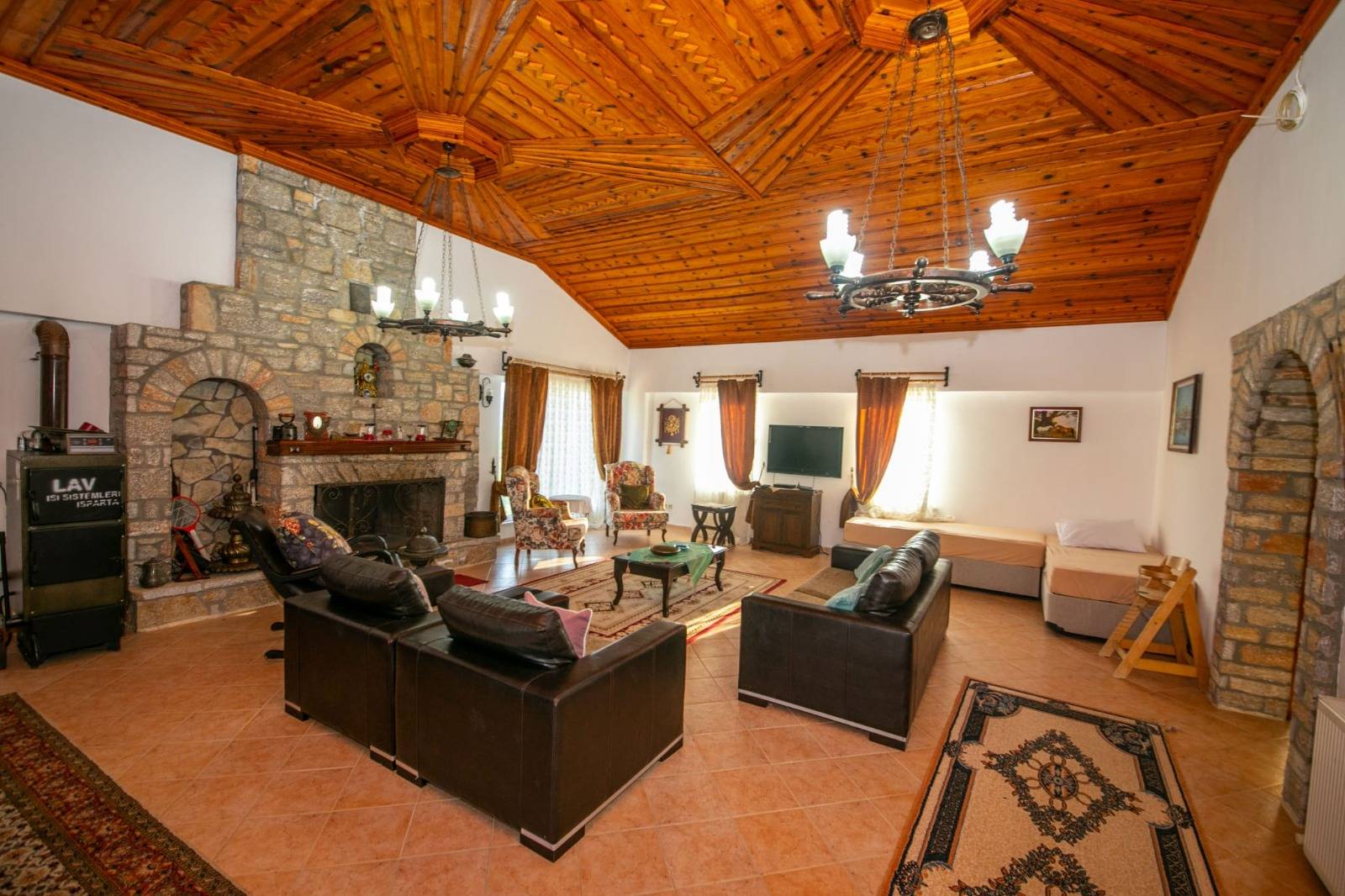 Ula Kızılyaka Kalabalık Ailelere Uygun, Özel Havuzlu, Geniş Villa 46174 — 7