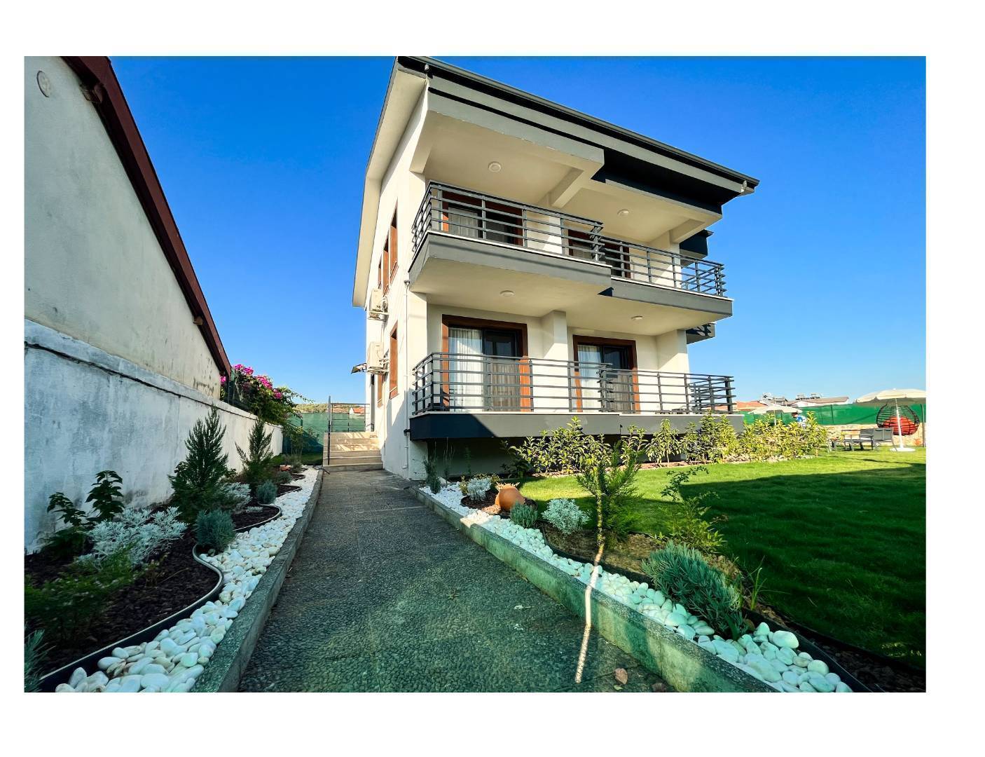 Fethiye Çiftlik'te Plaja Yürüme Mesafesinde, Özel Havuzlu, Kiralık Villa