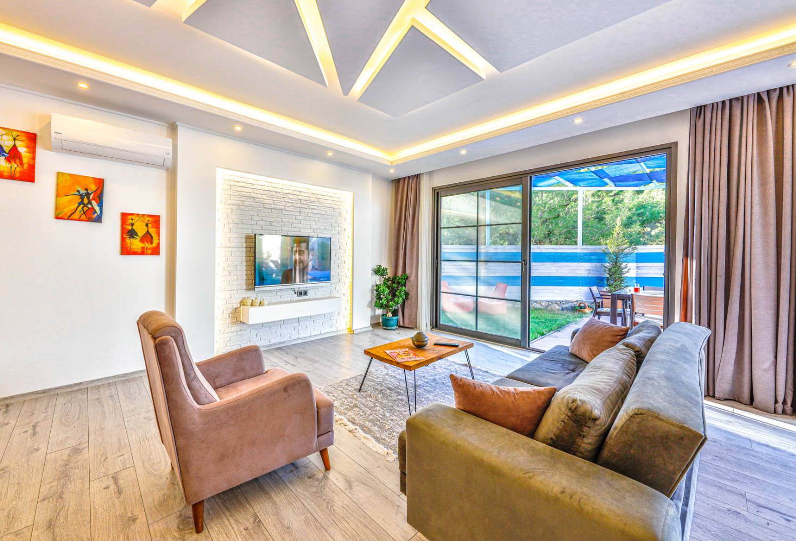Kaş İslamlar'da Doğa İçerisinde, Özel Havuzlu, Korunaklı Villa 46109 — 9