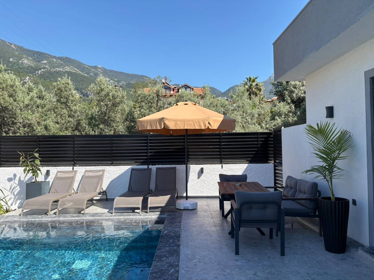 Fethiye Ölüdeniz'de Çekirdek Ailelere Uygun, Özel Havuzlu, 2+1 Villa 45796 — 4