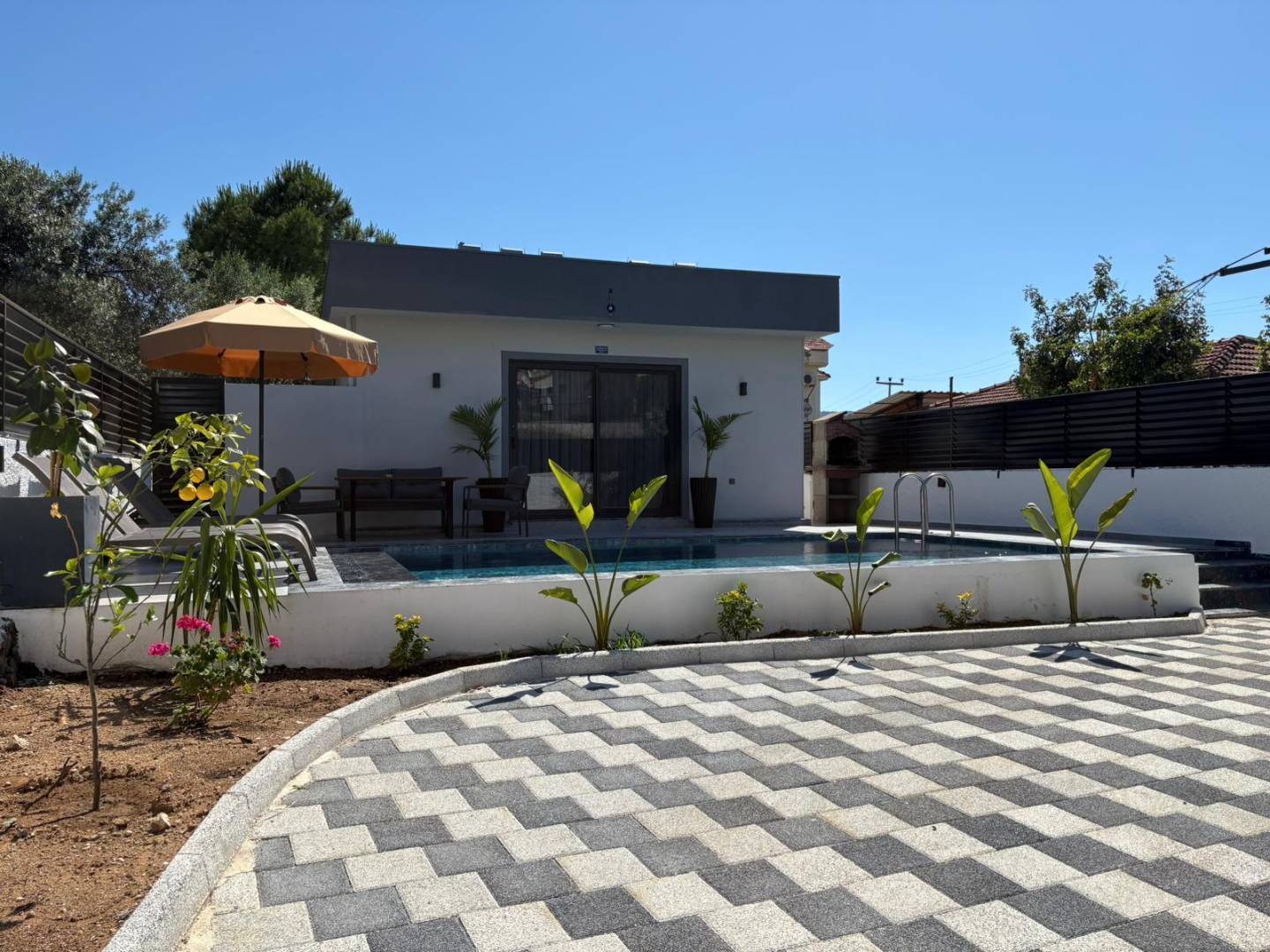 Fethiye Ölüdeniz'de Çekirdek Ailelere Uygun, Özel Havuzlu, 2+1 Villa 45796 — 8