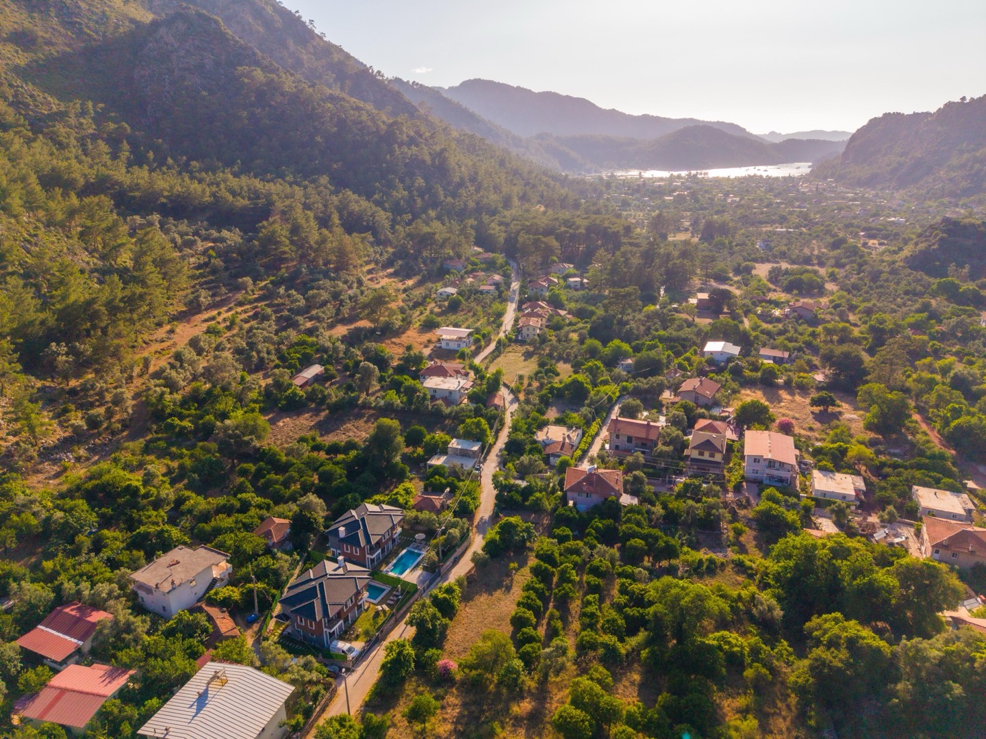 Marmaris Orhaniye'de Geniş Ailelere Uygun, Özel Havuzlu, Bahçeli Villa