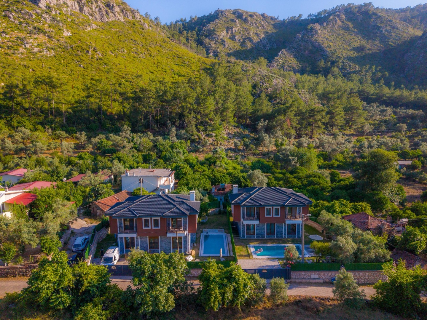 Marmaris Orhaniye'de Geniş Ailelere Uygun, Özel Havuzlu, Bahçeli Villa