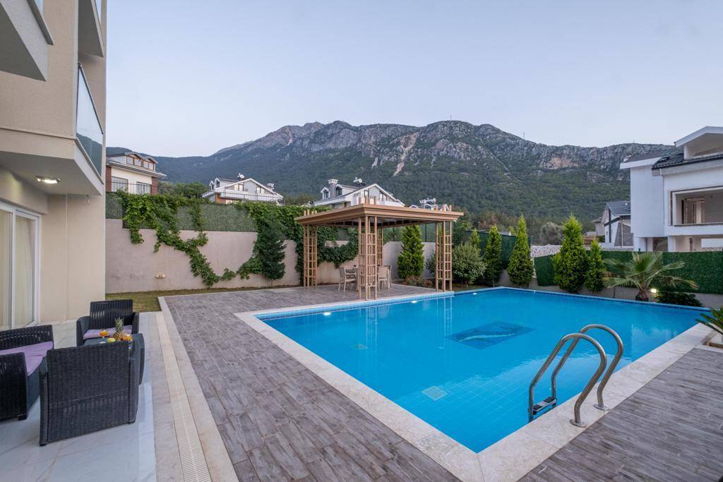 Fethiye Ölüdeniz'de Geniş Bahçeli, Özel Havuzlu, Kiralık Villa 46016 — 4