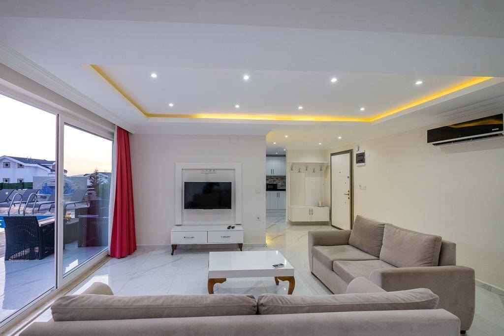 Fethiye Ölüdeniz'de Geniş Bahçeli, Özel Havuzlu, Kiralık Villa 46016 — 8