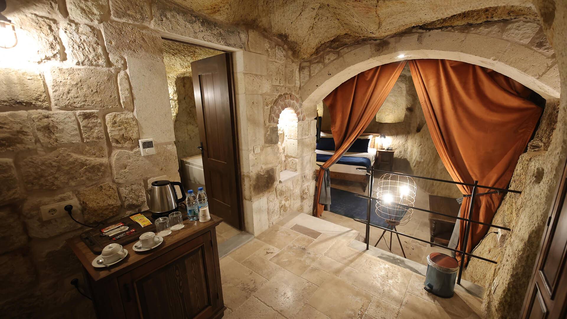 Kapadokya'da Mağara Mimarili, Balayı Konseptli, Lüks Suite