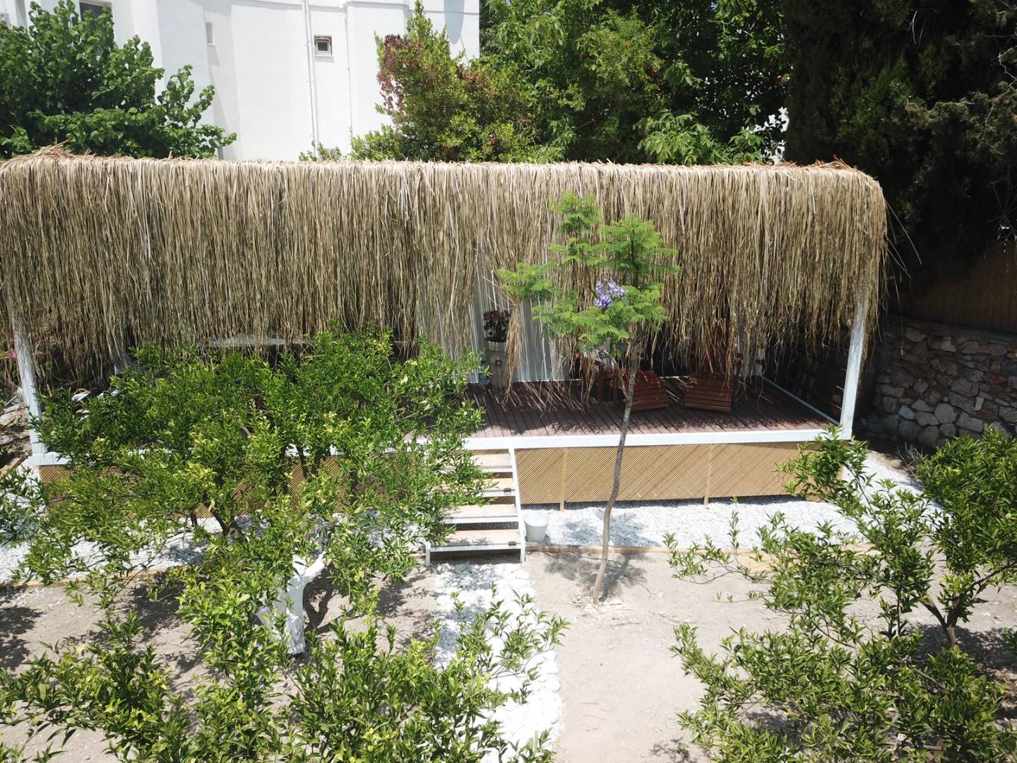Bodrum Bitez'de Denize Yakın Mesafede, Bahçeli Kiralık Tiny House