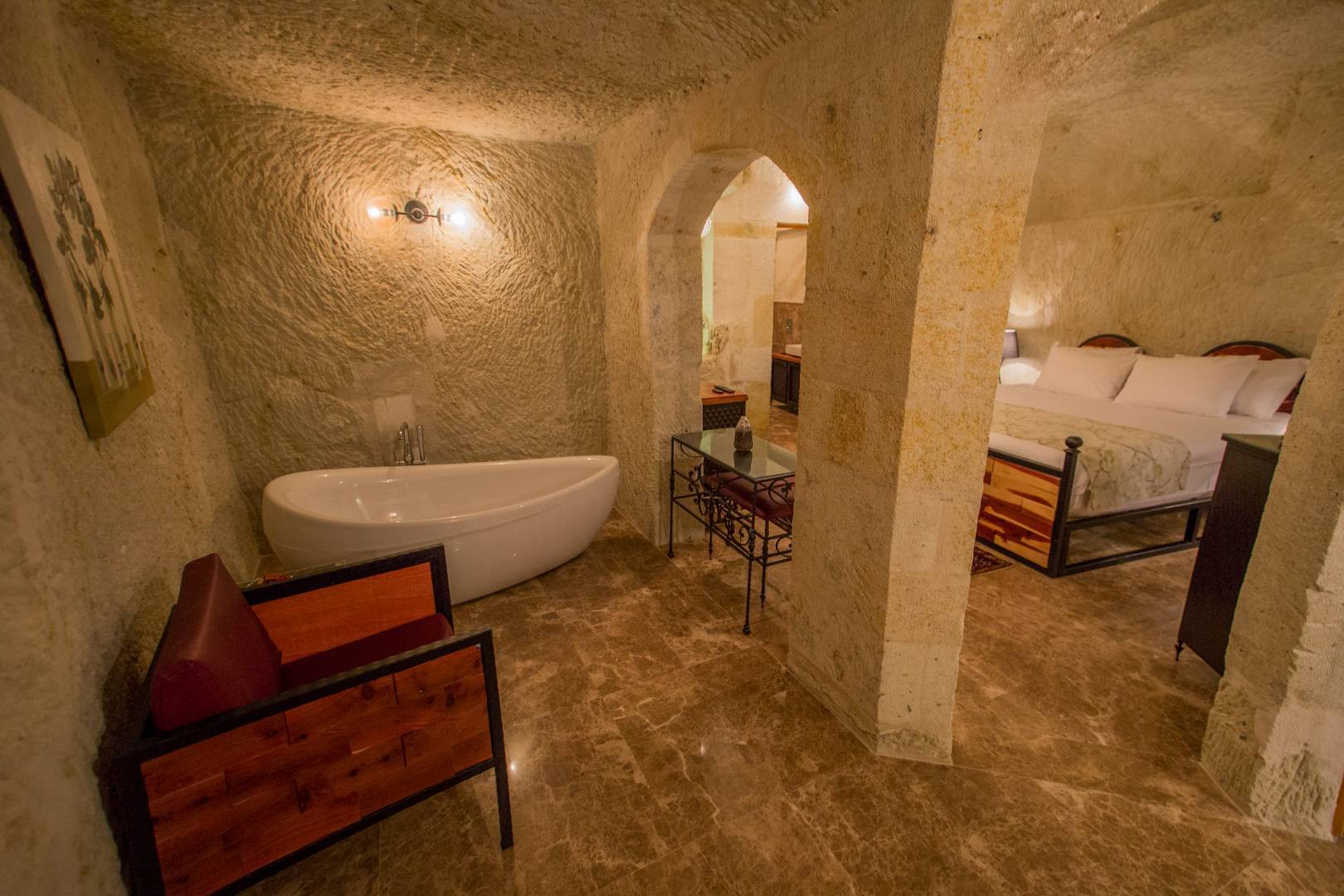 Kapadokya Avanos'ta  Lüks, Tatil Odası