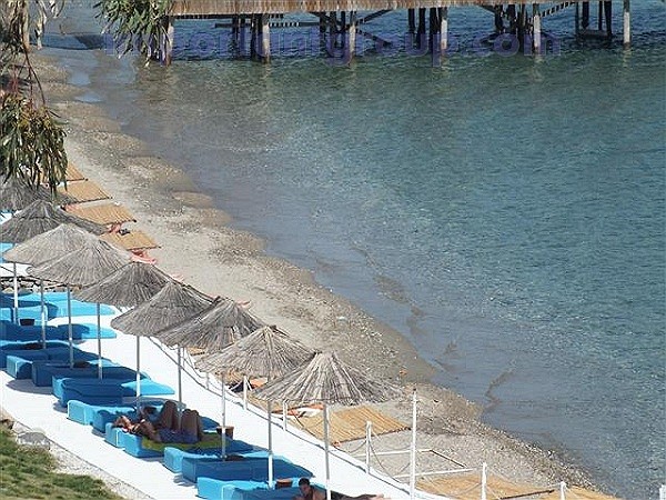 Bodrum'da Özel Plajlı, Tesis İçerisinde, Kiralık Dubleks