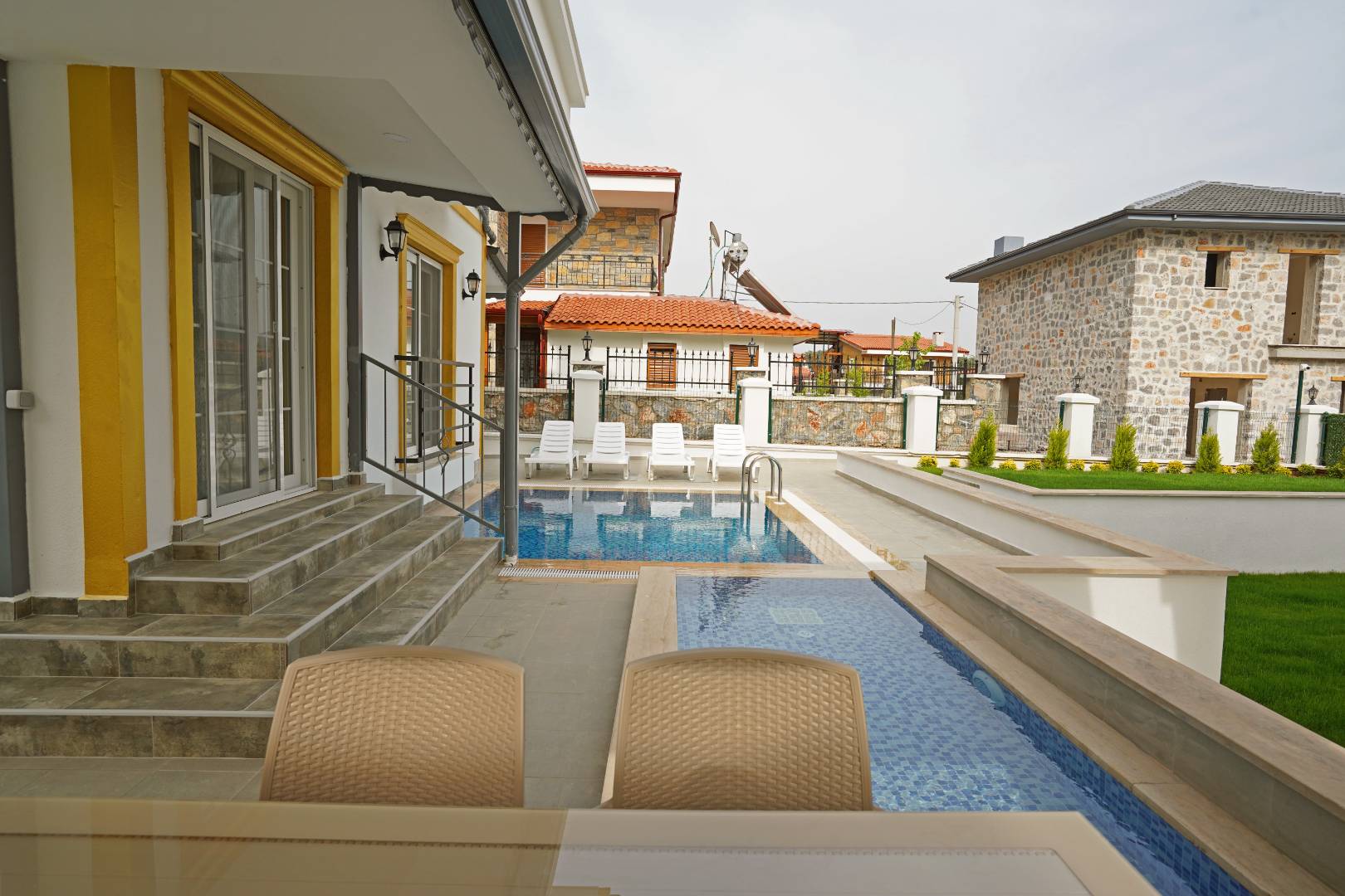 Marmaris Çetibeli'nde Doğanın Huzurlu Ortamında,  Özel Havuzlu Kiralık Villa