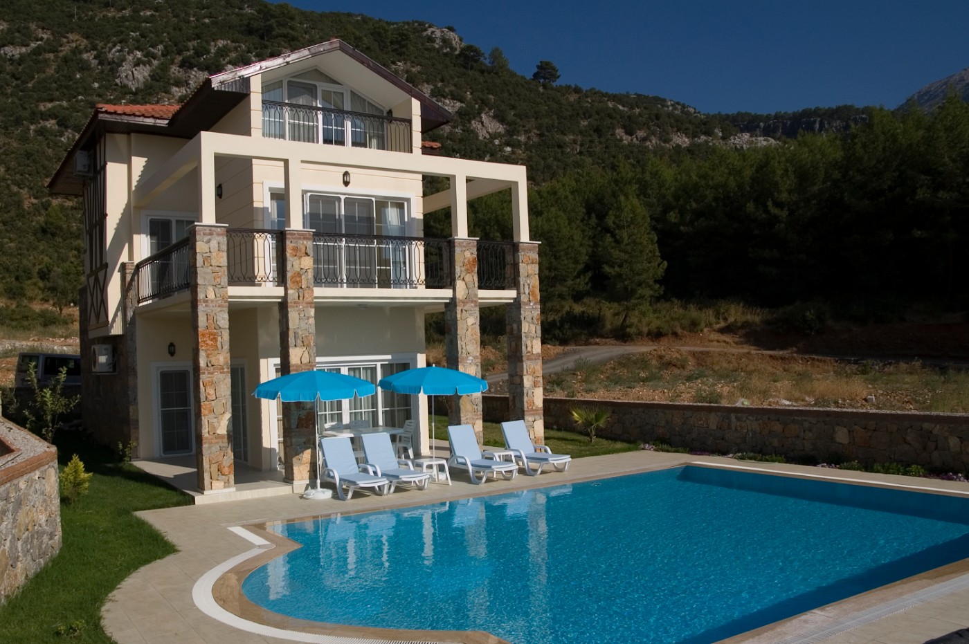 Fethiye Ovacık'ta Muhteşem Doğa İçerisinde, Özel Havuzlu, 6 Kişilik Villa