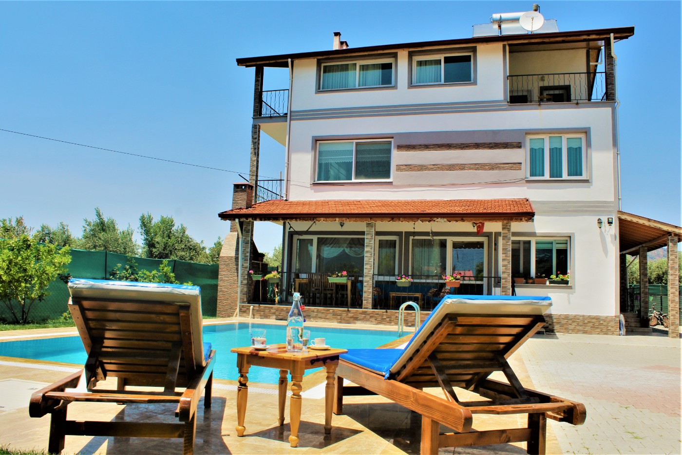 Fethiye Çamköy'de Huzuru Hissedebileceğiniz, Özel Havuzlu, 5+2 Korunaklı Villa
