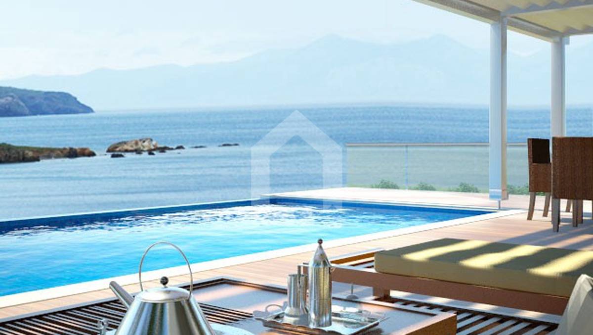 Bodrum Gümüşlük'te Muhteşem Deniz Manzaralı, Özel Havuzlu Villa