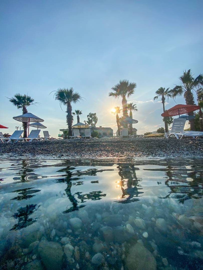Bodrum Ören'de Özel Plajlı, Ortak Havuzlu, Kiralık Suit