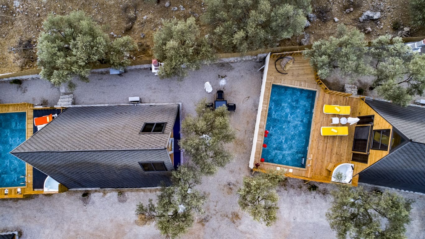 Kalkan Patara'da Doğa İçerisinde, Korunaklı Özel Havuzlu, Şirin Tiny House