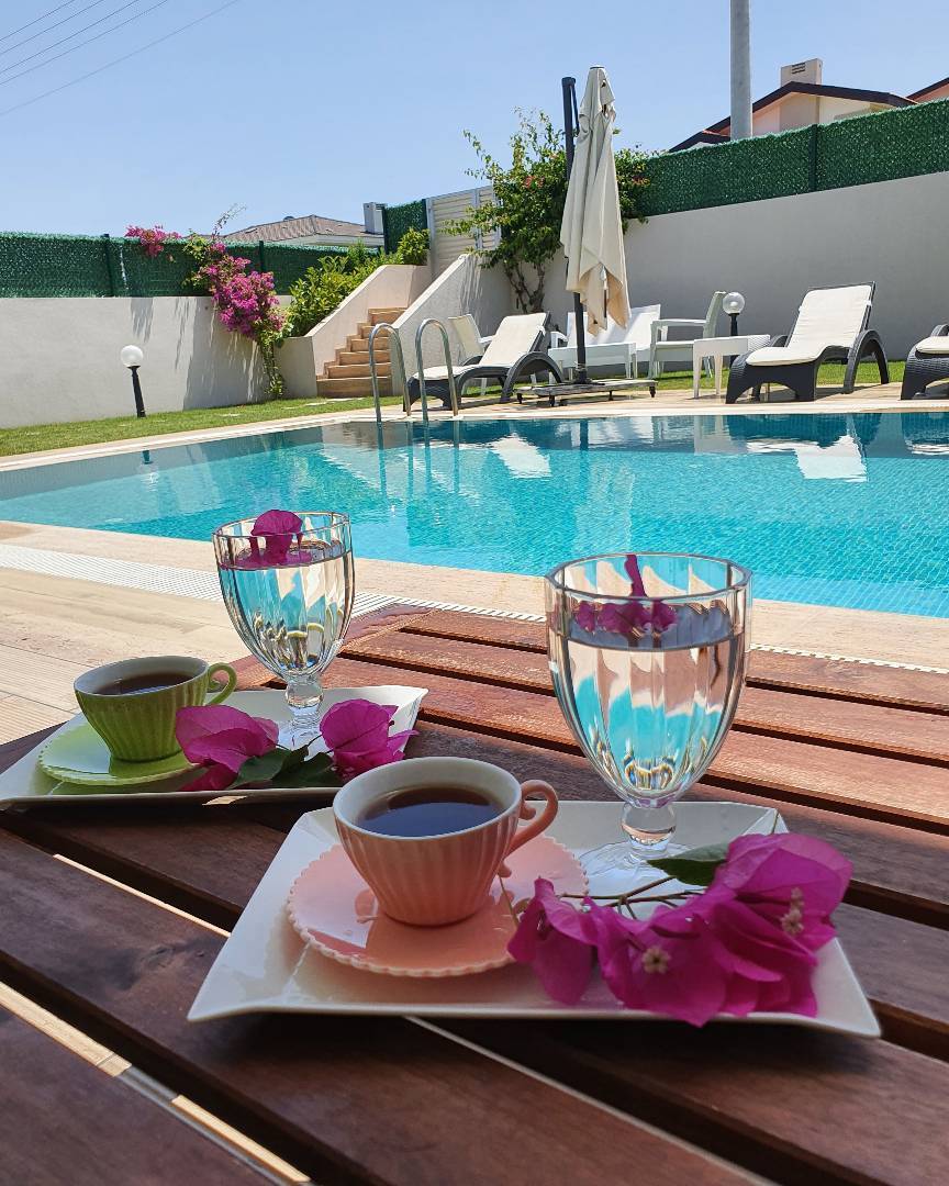 Çeşme Ali Bostan Plajına Yakın, Özel Havuzlu, Bahçeli, Konforlu Villa-34351