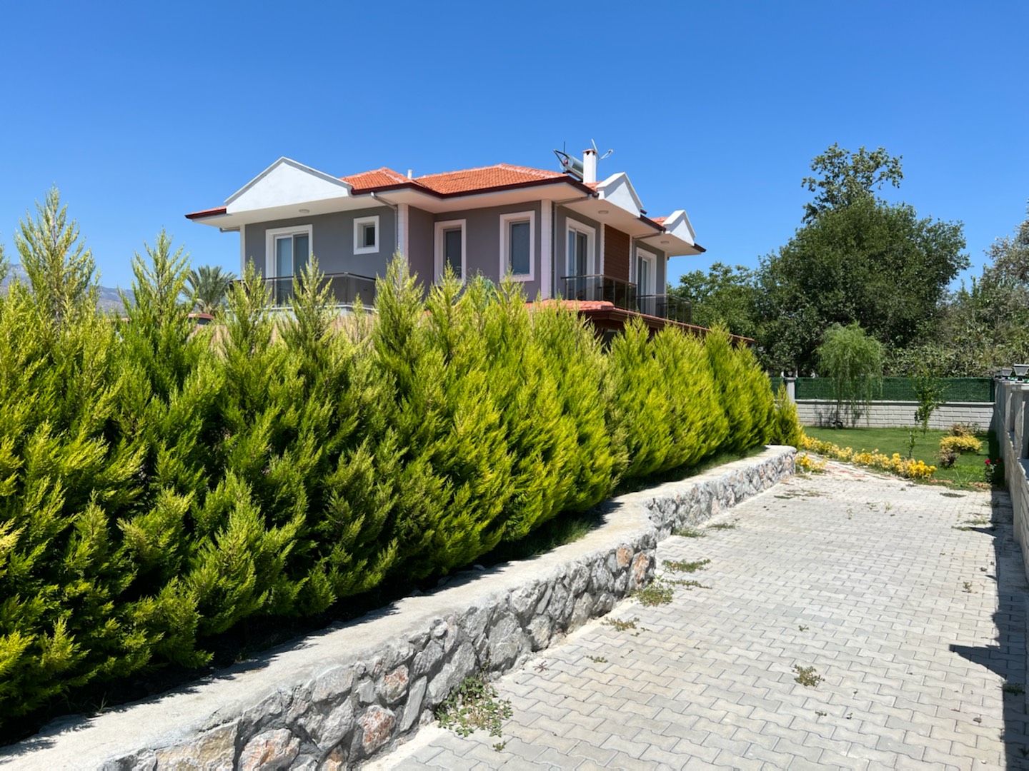 Muğla Köyceğiz’de Yemyeşil Bahçeli, Özel Havuzlu, Tatil Villası
