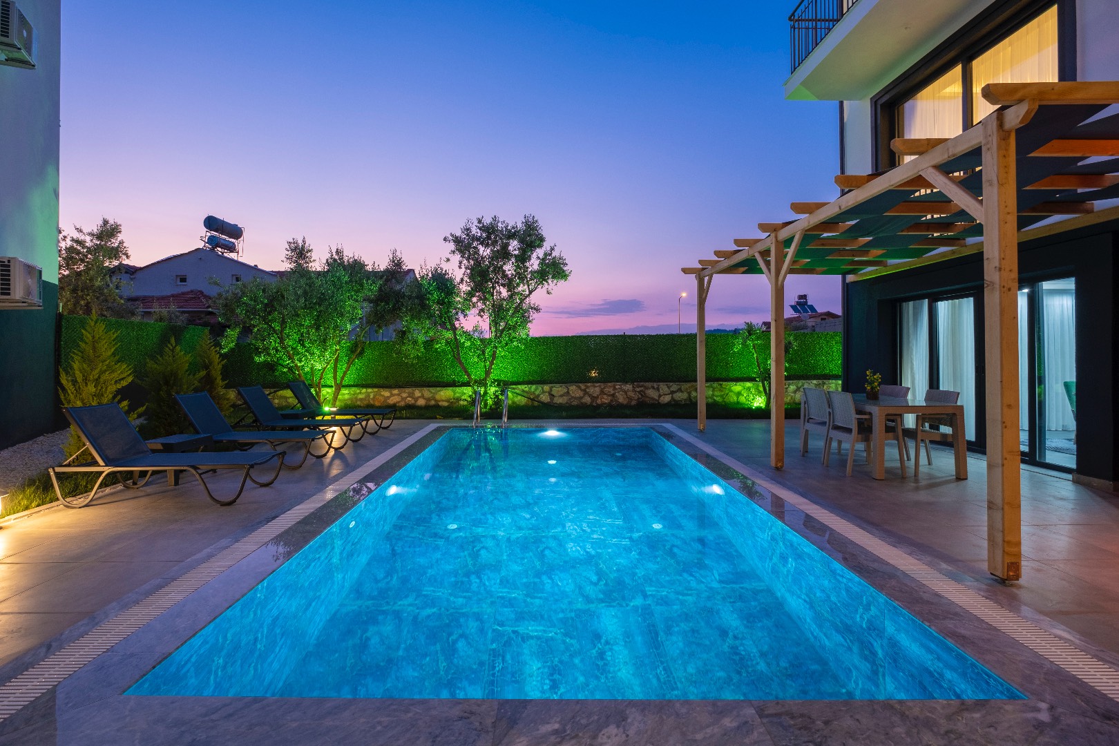 Fethiye Ölüdeniz'de Eşsiz Doğa Manzaralı, Özel Havuzlu, Lüks Villa-32337